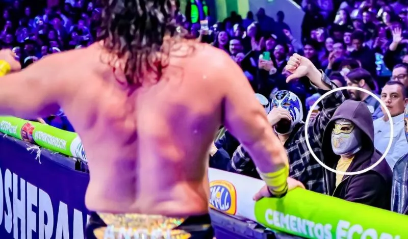 Bad Bunny en el CMLL