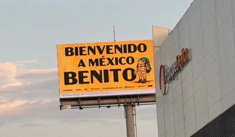 Anuncios de Bad Bunny en México