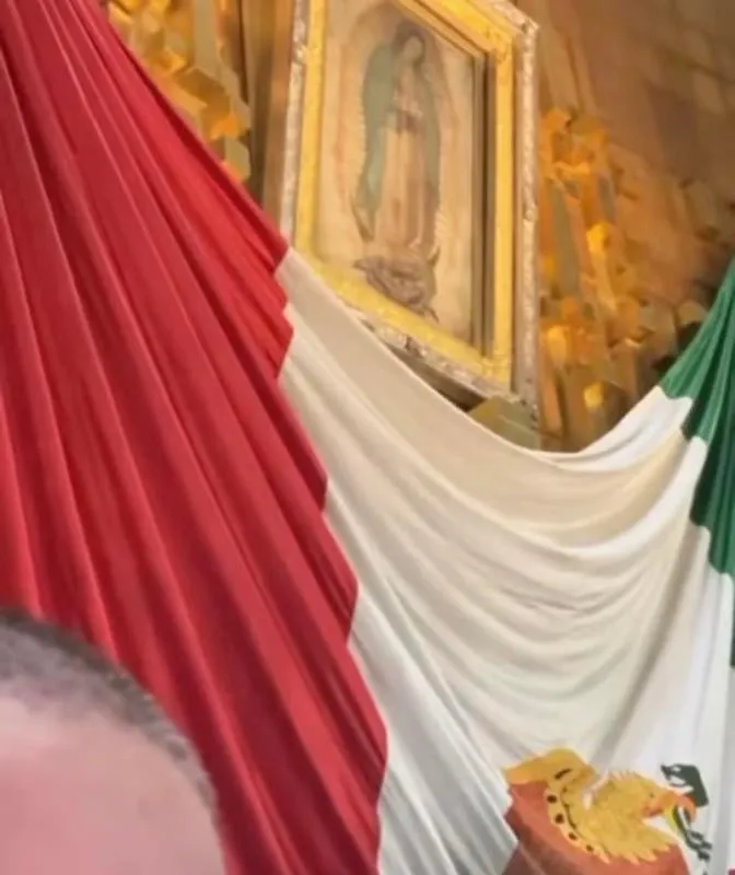El colombiano presumió con orgullo ser devoto a la Virgen de Guadalupe / Redes Sociales
