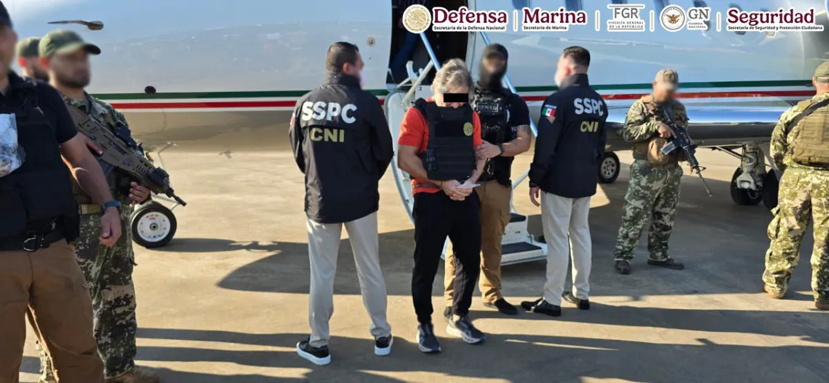 La llegada de Hernán 'N' fue anunciada por el secretario Omar García Harfuch / Especial