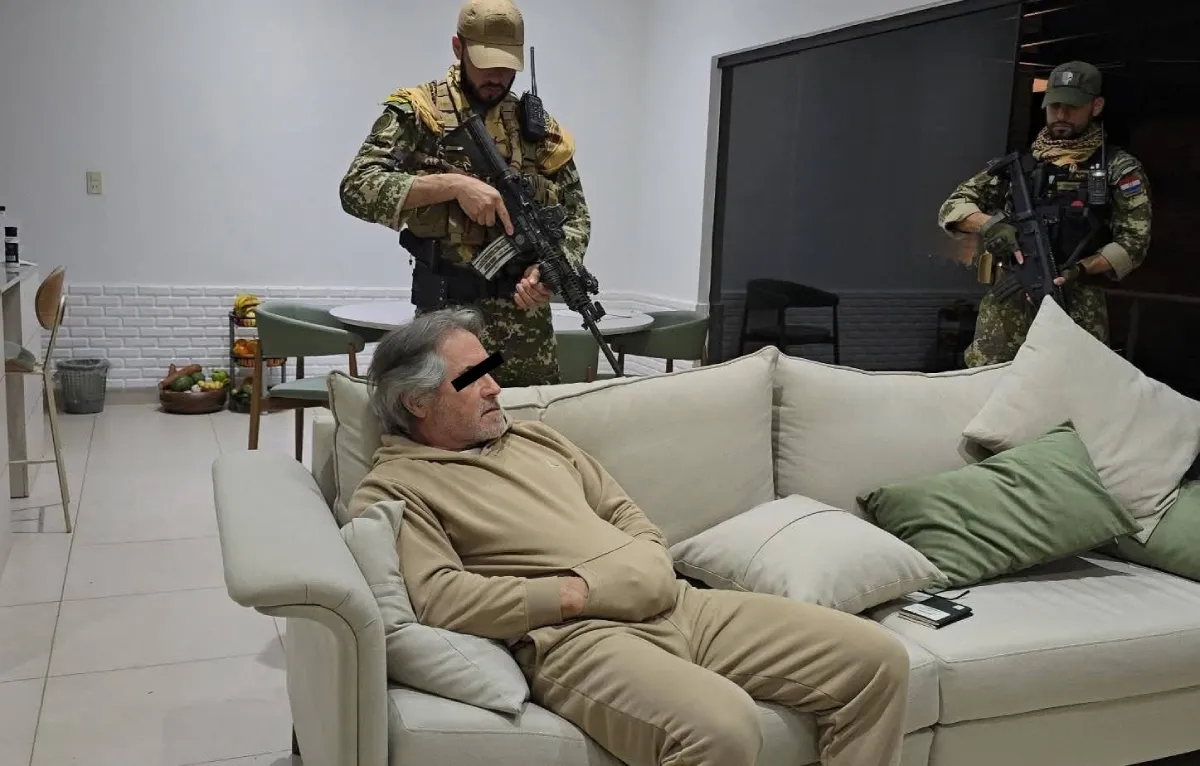 El 'Comandante H' fue detenido en medio de un operativo coordinado / Redes Sociales