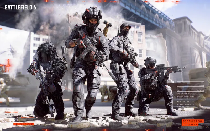 El equipo estará conformado por 4 jugadores a la vez / FB: @battlefield