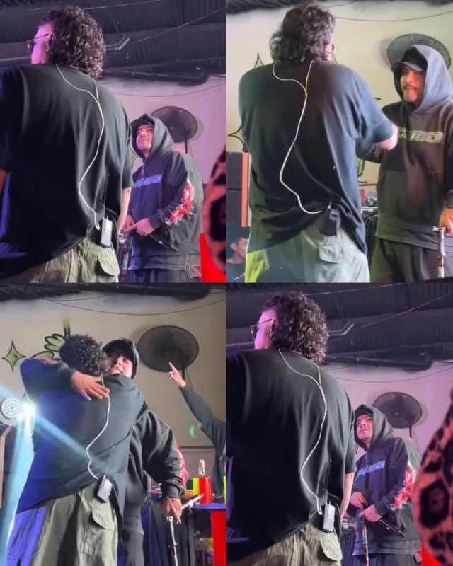 Entre abrazos fue como se confirmó la primera batalla de Liga Bazooka México / Redes Sociales