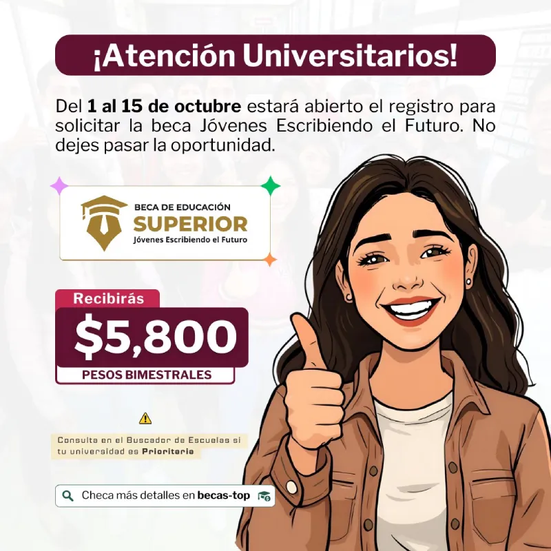 El 15 de octubre es el último día para registrarte / Redes Sociales