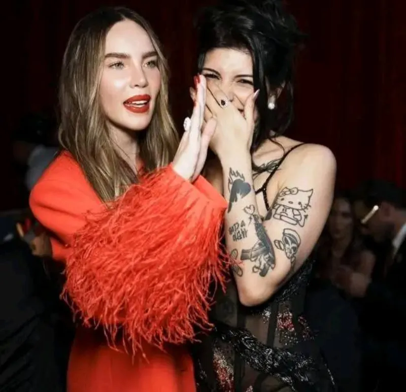 Belinda y Cazzu pasaron unos momentos de risas y fotos / Redes Sociales