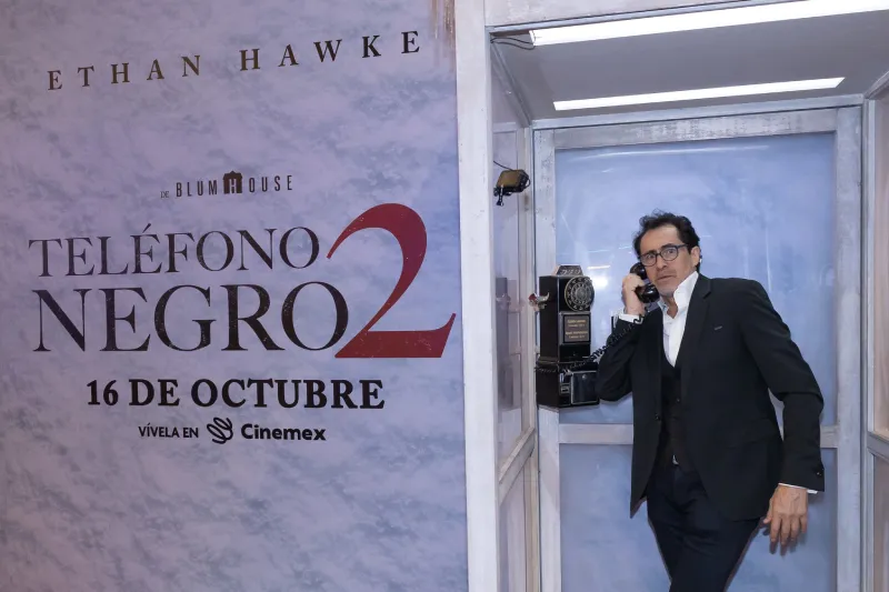 Demian Bichir vino a México a promocionar la película / Redes Sociales