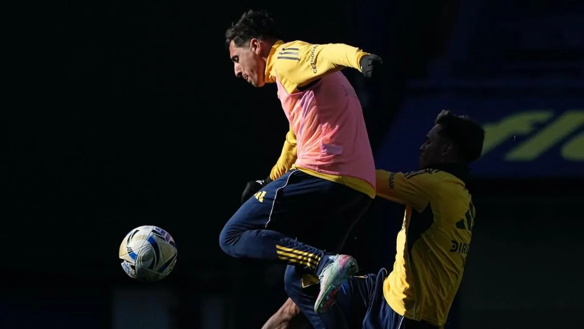 Los jugadores de Boca durante un entrenamiento | @BocaJrsOficial