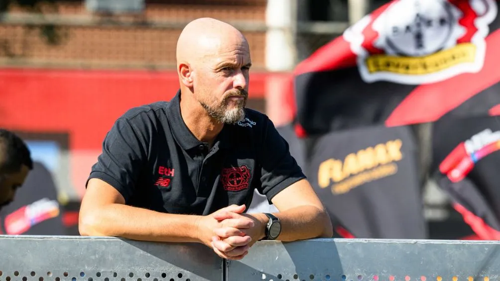 Erik Ten Hag se fue goleado por el Flamengo Sub-20 | @bayer04_es