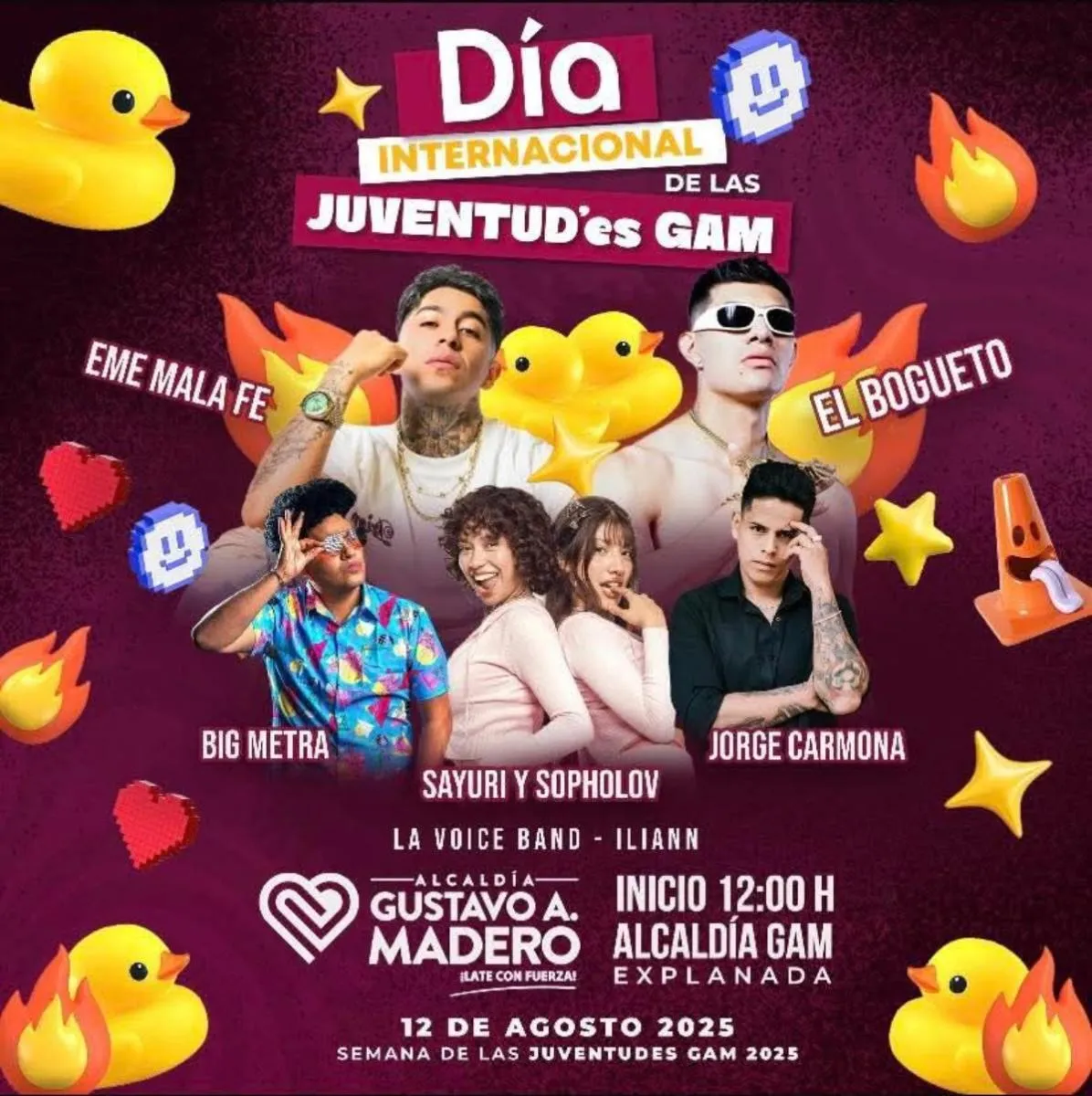 El evento será gratis el próximo 12 de agosto en la alcaldía GAM / Redes Sociales