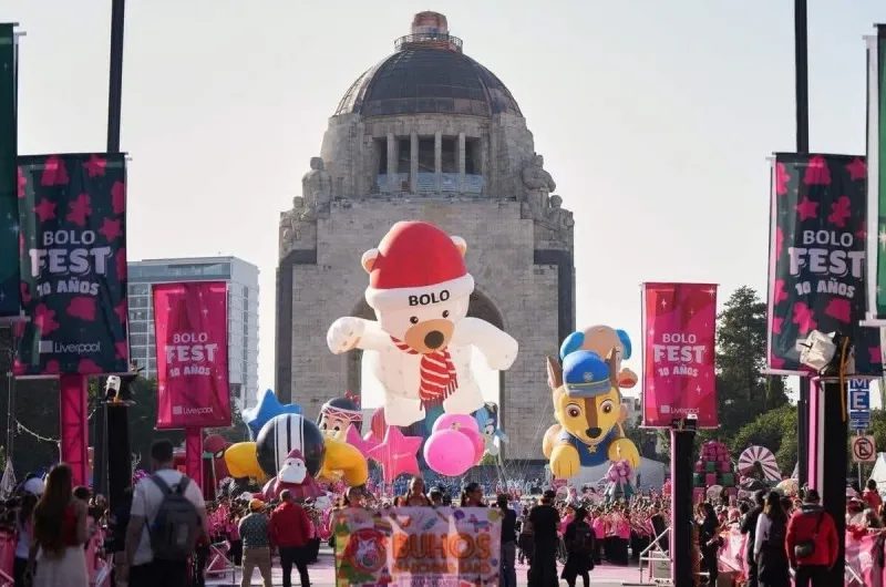 El Bolo Fest inicia desde el Monumento a la Revolución y sigue todo Paseo de la Reforma / Especial