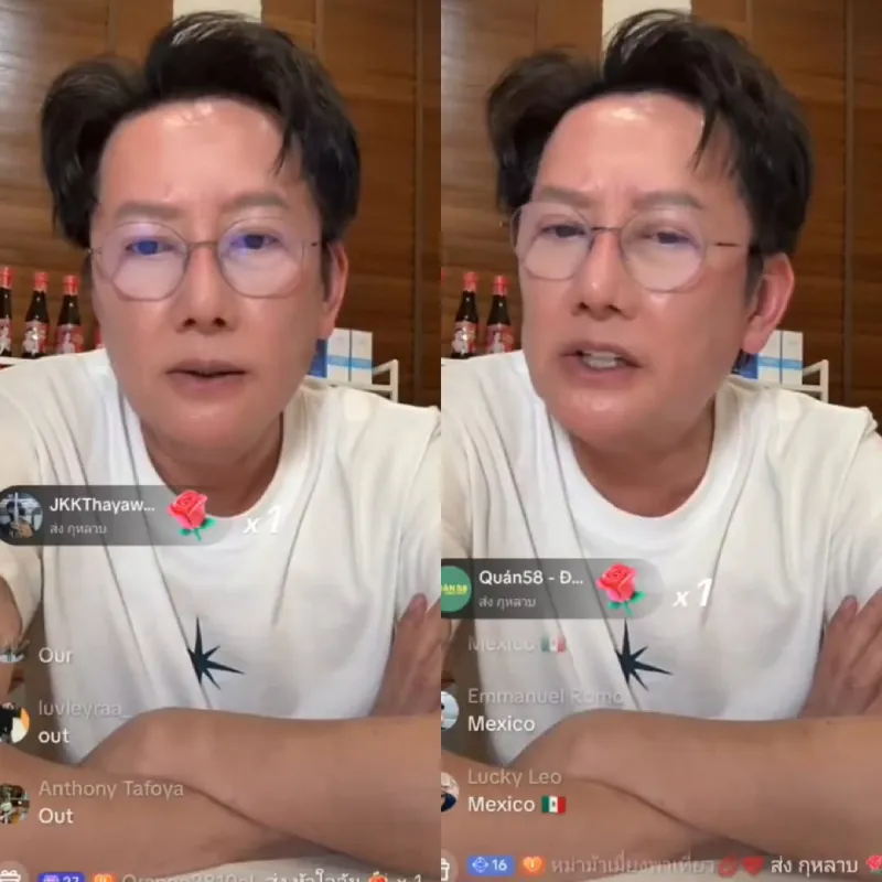 El director Nawat Itsaragrisil terminó disculpándose por su actitud / Redes Sociales