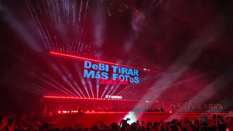 Desde antes del show, el ambiente estaba a todo lo que daba / Redes Sociales