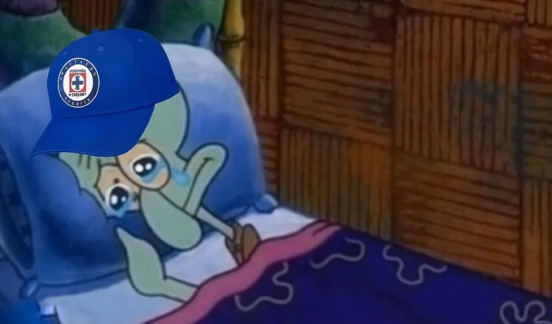 Aficionados del Cruz Azul tras la derrota