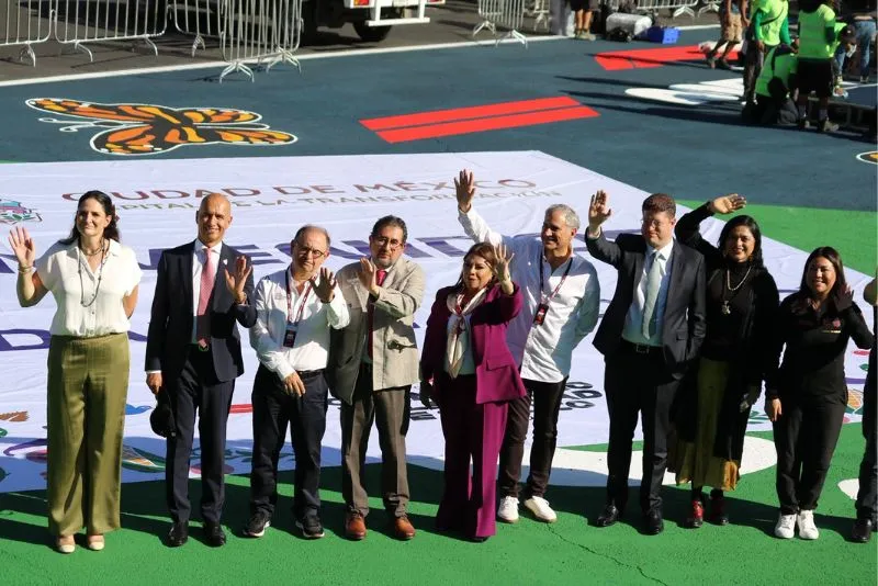 Clara Burgada estuvo en el AHR antes del GP de México | AXEL FERNÁNDEZ