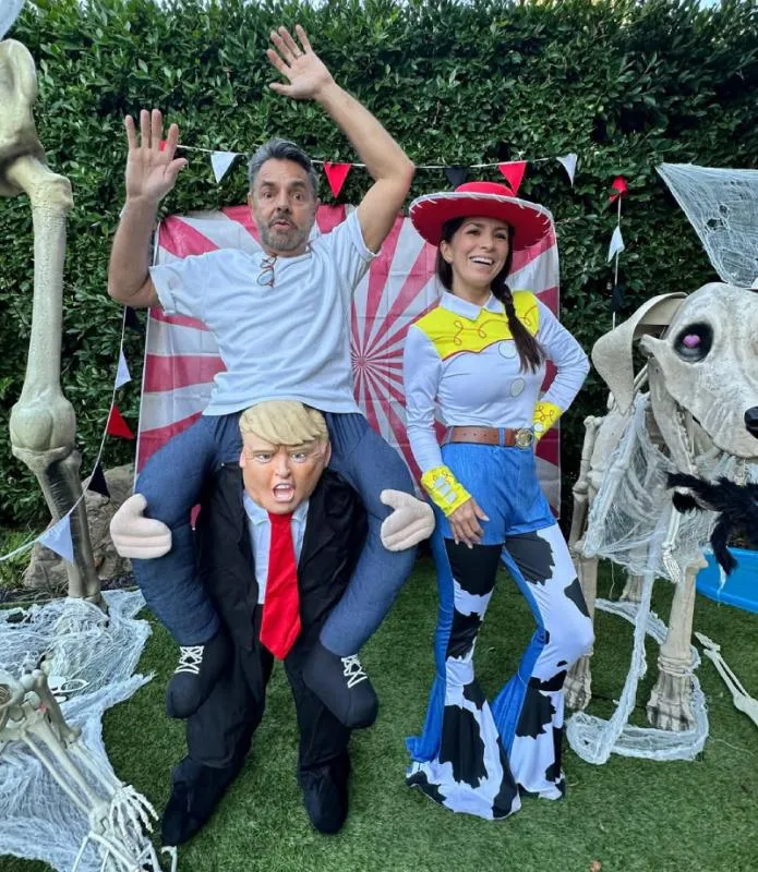 Eugenio Derbez y Alessandra Rosaldo se fueron por algo más tradicional / Especial