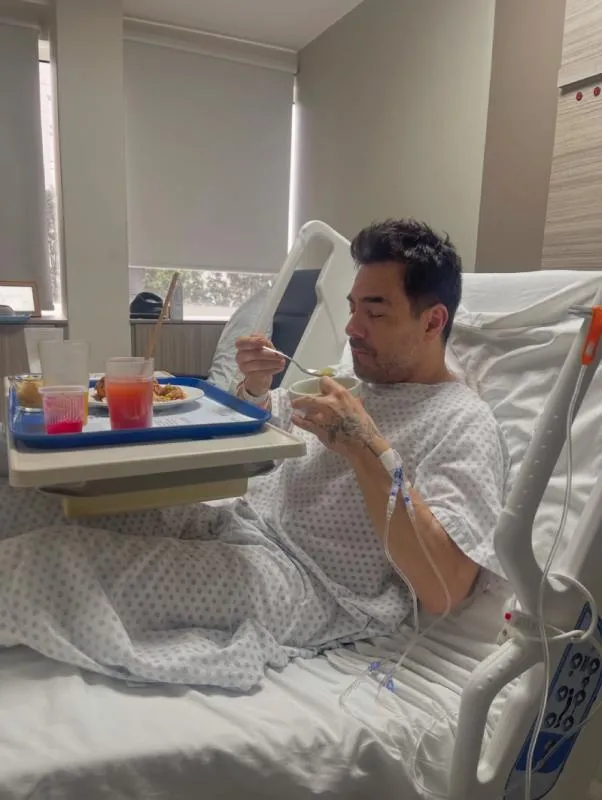 Omar Chaparro terminó en un hospital tras grabar una escena de acción / IG: @omarchaparro