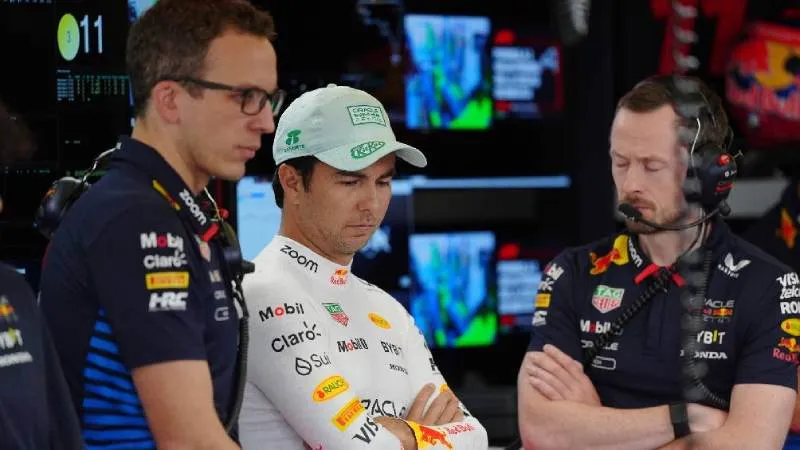 Checo, en su etapa con Red Bull | RBR