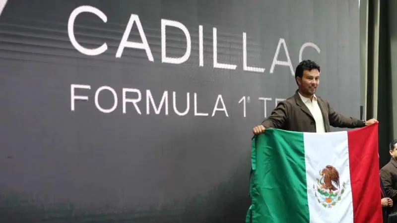 Cadillac será el nuevo equipo de Checo Pérez