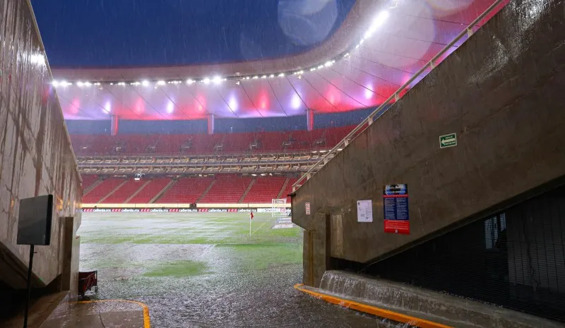 Fuertes lluvias en el Akron