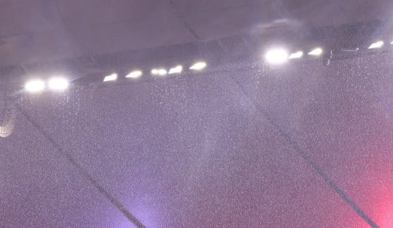 Tormenta en Estadio Akron