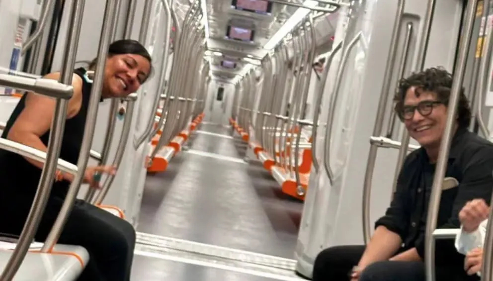 Ximena Guzmán y José Muñoz fueron atacados en Calzada de Tlalpan / Redes Sociales