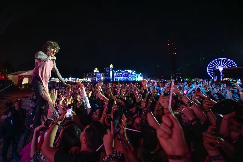 AFI supo conectar con sus seguidores desde la primera canción / Cortesía OCESA