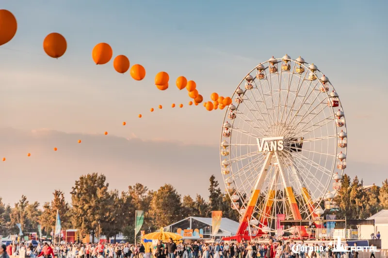 La seguridad va estar presente en todo lo largo y ancho del festival / FB: @CoronaCapital
