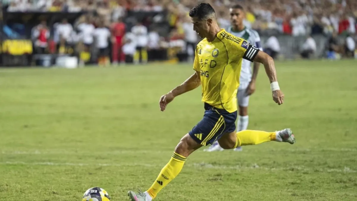 Cristiano llegó a los 100 goles en Arabia | AP