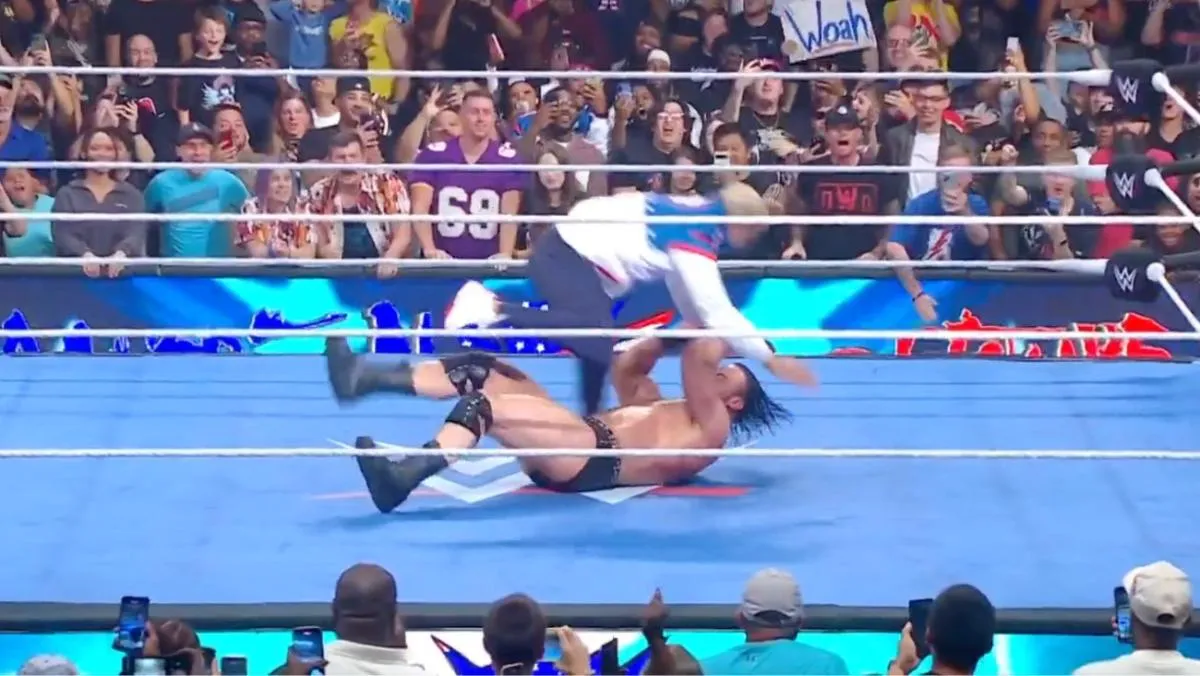 Cody Rhodes regresó tras una lesión | FOTO TOMADA DEL VIDEO