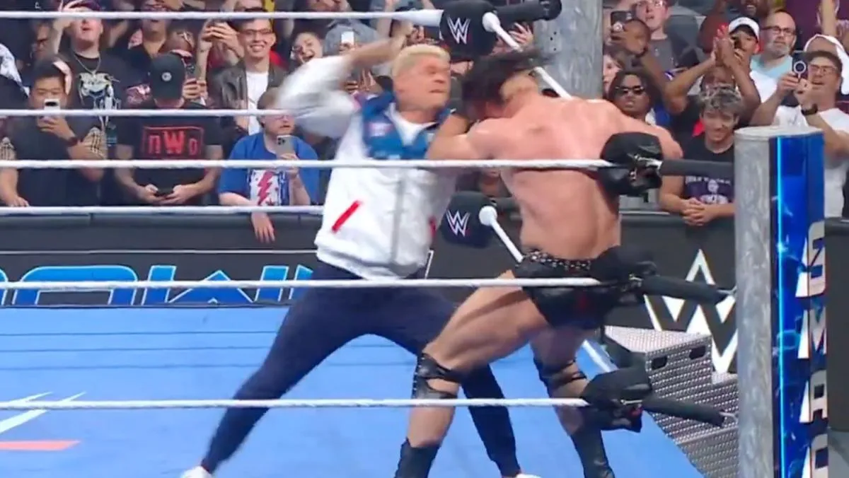 Cody Rhodes regresó tras una lesión | FOTO TOMADA DEL VIDEO