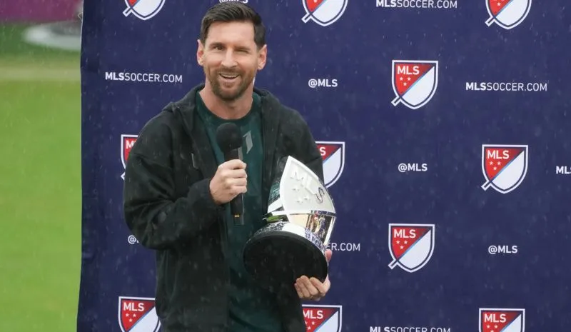 Messi con premio de MLS