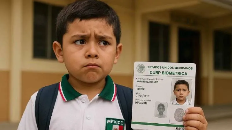 La CURP biométrica también será obligatoria para menores de edad/ChatGPT