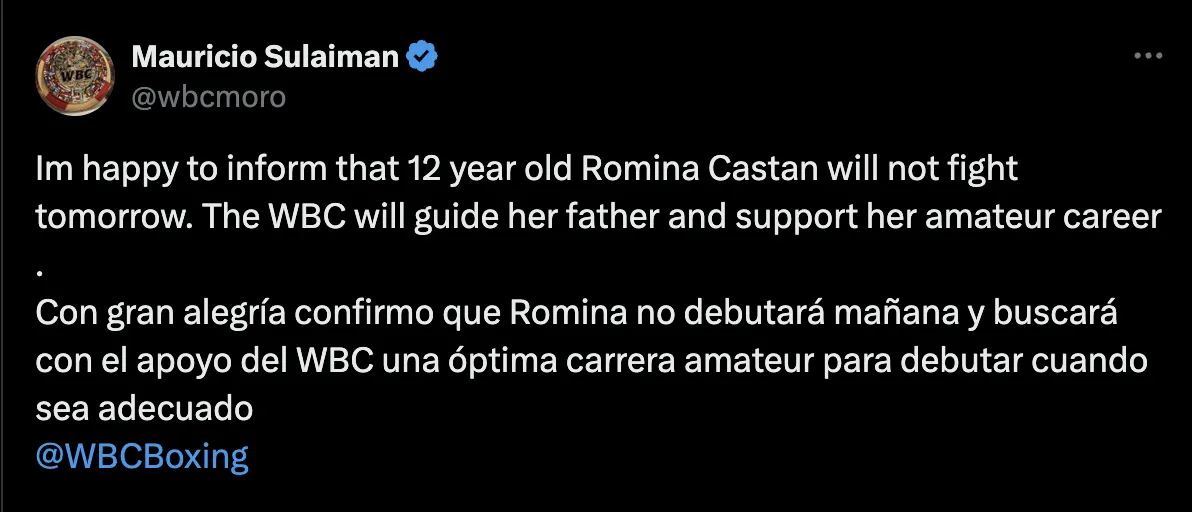 Las palabras de Mauricio Sulaimán | CAPTURA
