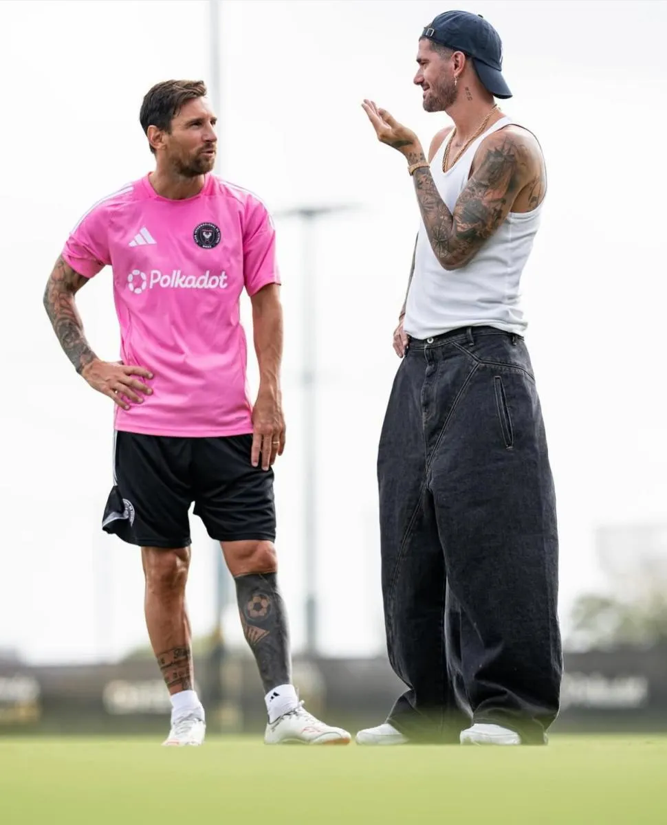 De Paul y Messi | @InterMiamiCF