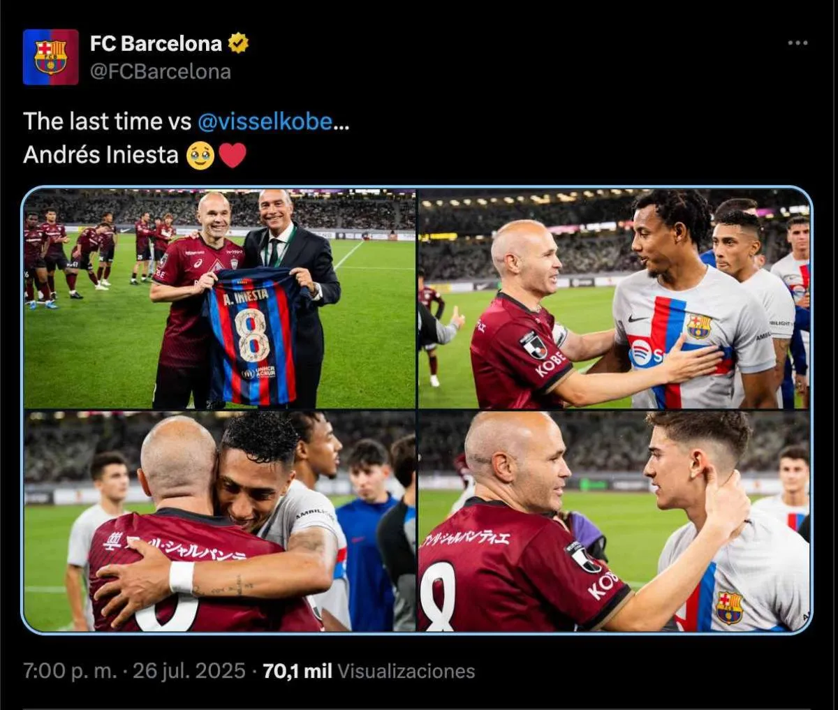 La publicación del Barcelona | @FCBarcelona