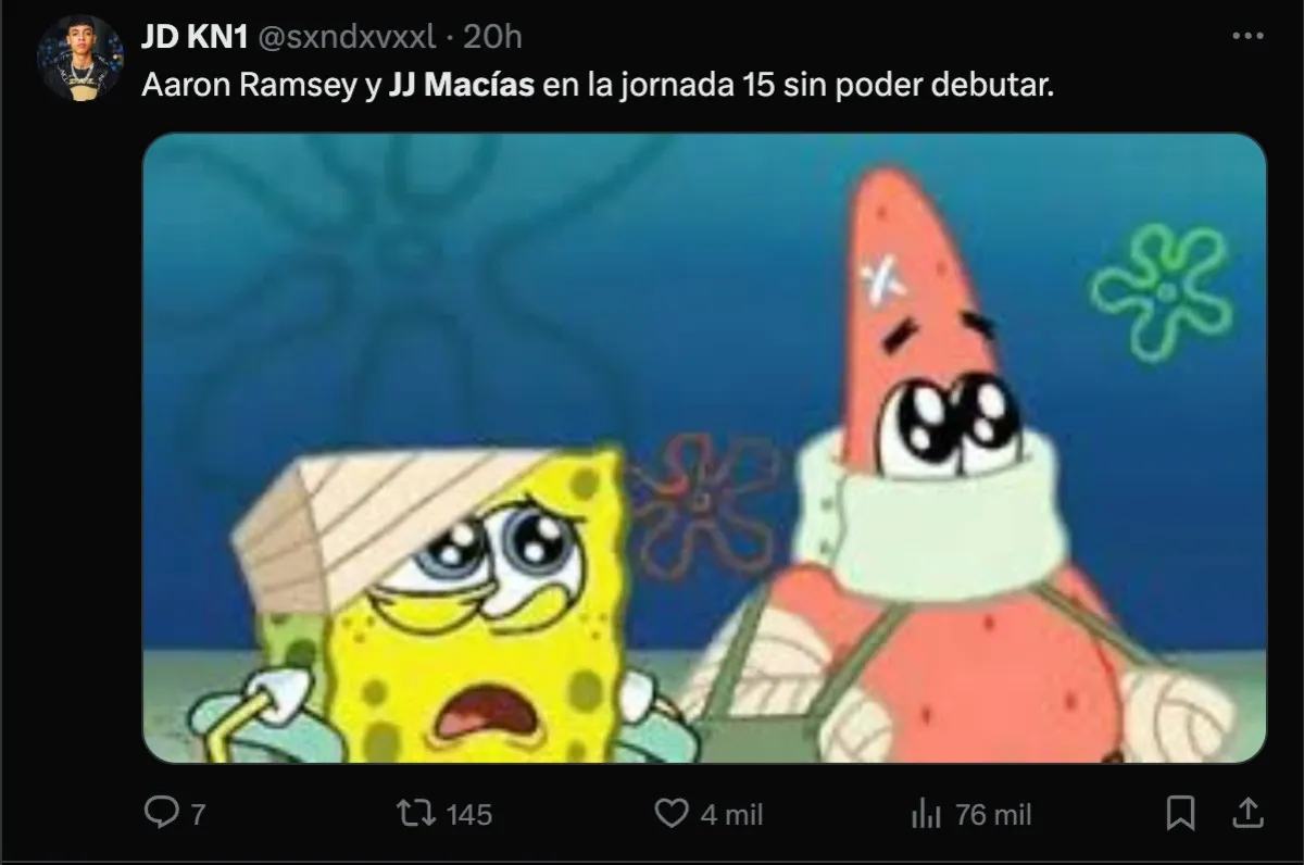Los mejores memes | CAPTURA DE PANTALLA