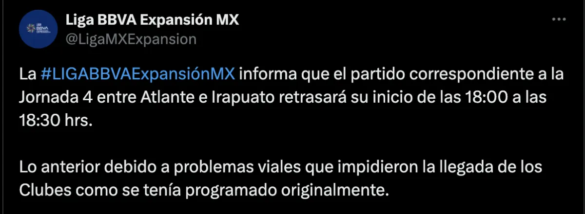 El anunció de la Liga de Expansión | CAPTURA