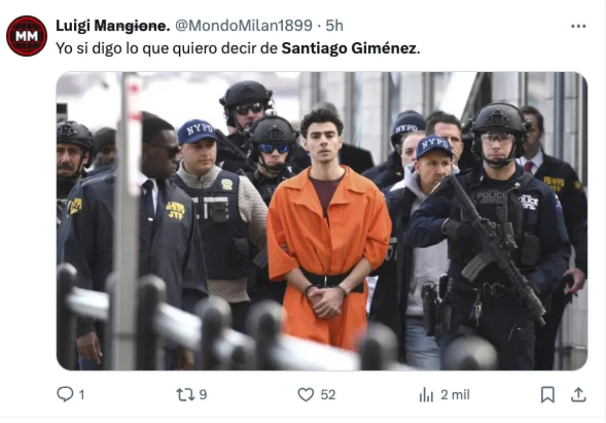 Santiago Giménez | Captura de pantalla