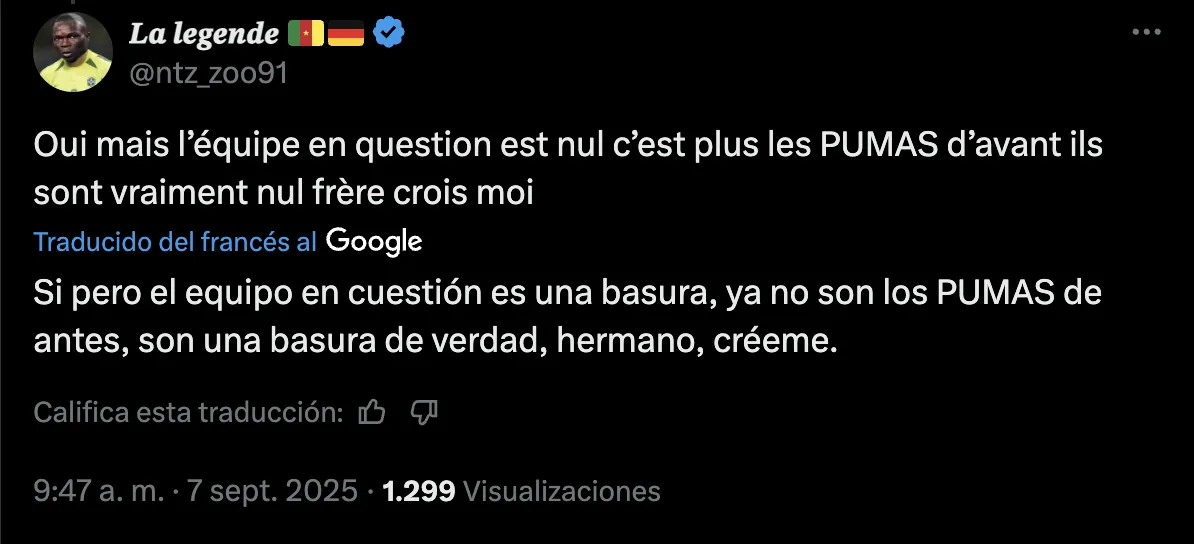 La afición se burla de los Pumas | CAPTURA