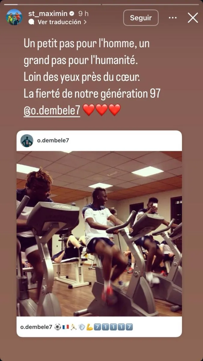 El primer mensaje | Captura de pantalla