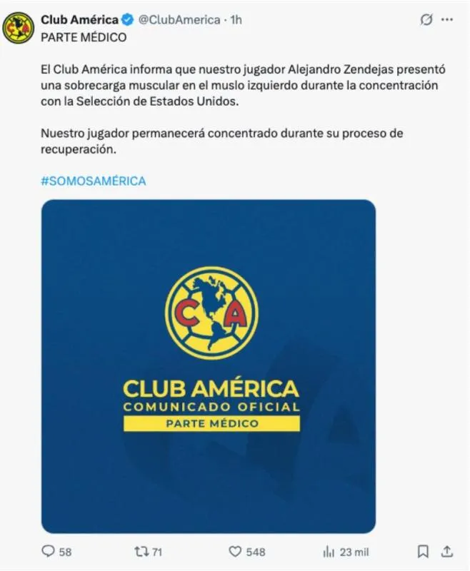 Información del club | Captura de pantalla