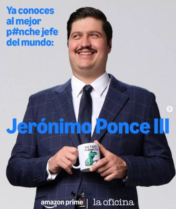 Fernando Bonilla será el actor encargado de interpretar a Jerónimo Ponce III. / Amazon Prime Video