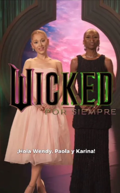 Ariana Grande y Cynthia Erivo. / Universal Pictures México