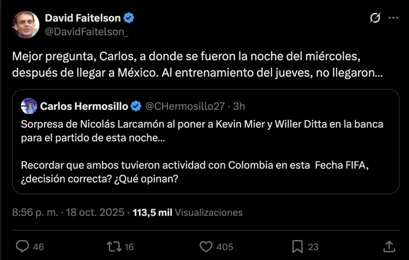 La respuesta de David Faitelson | CAPTURA