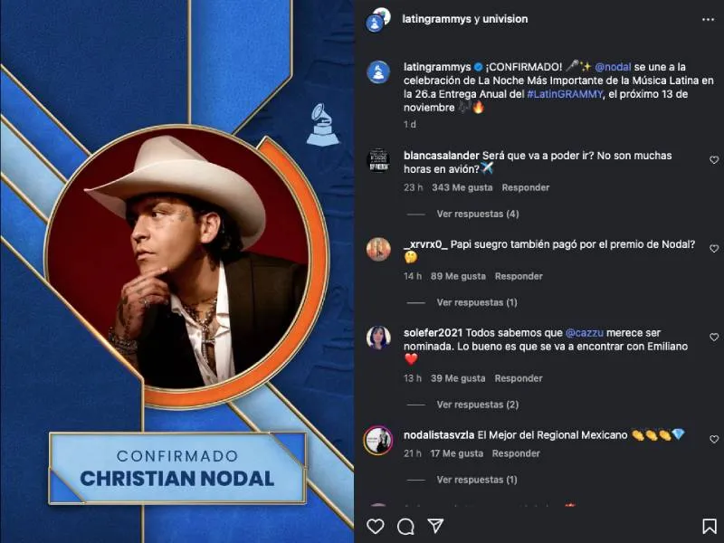 El anuncio de su participación ha generado una ola de comentarios en redes sociales. / Captura de pantalla