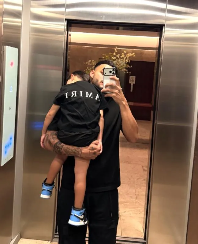 Con su hijo | IG: @alexisvega.9