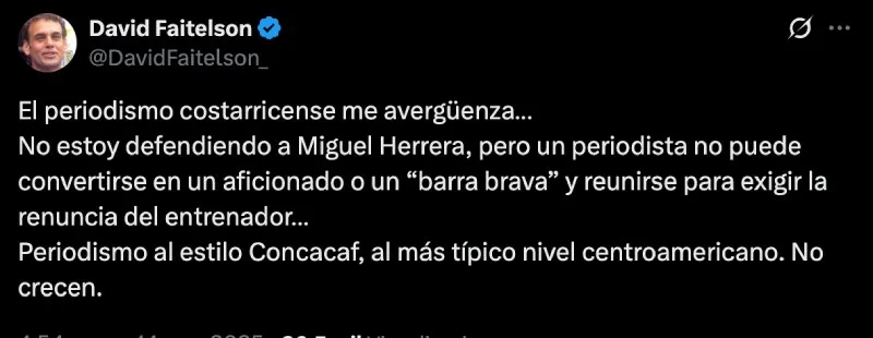 La reacción de Faitelson | Captura de pantalla