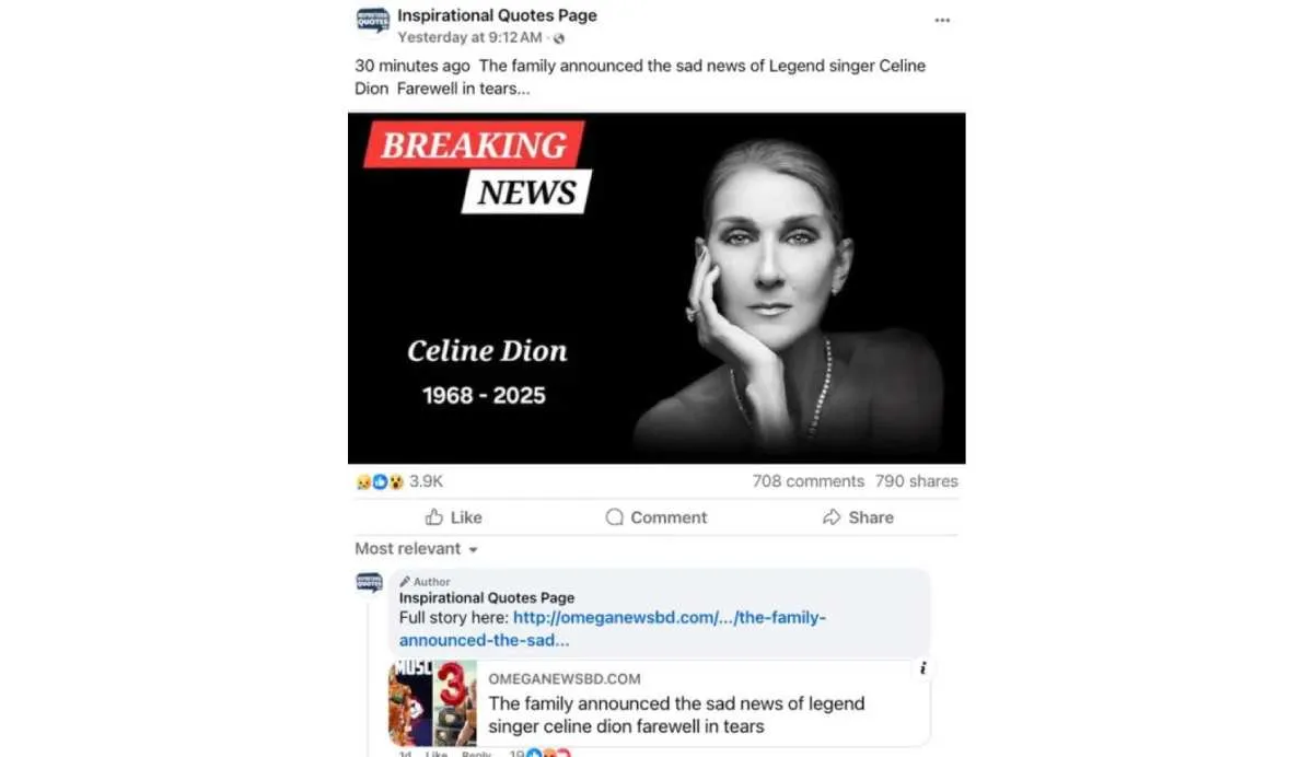 Esta es la publicación que se hizo viral en redes/Facebook