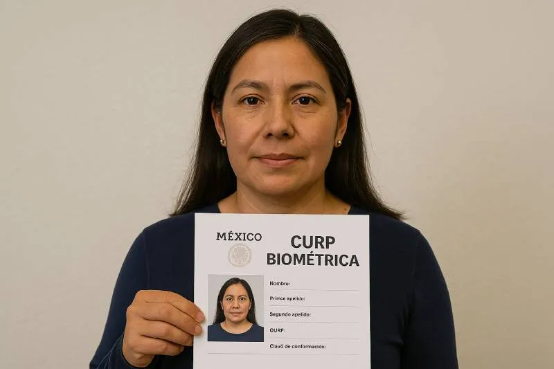La CURP biométrica ya está disponible en CDMX. / ChatGPT