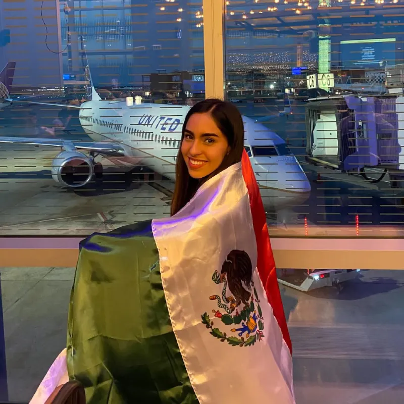Dafne estaría representando a México para la carrera al espacio / IG: @astro.daf